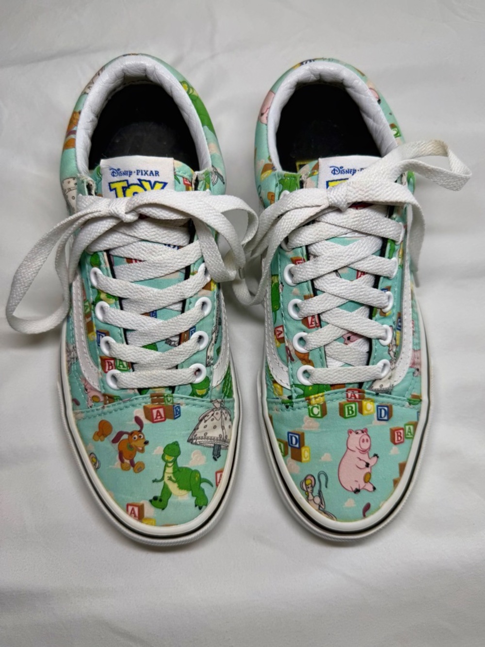 Vans x Toy Story Old Skool Andy’s Toys Sneakers Women’s 5.5 Disney Pixar Rare